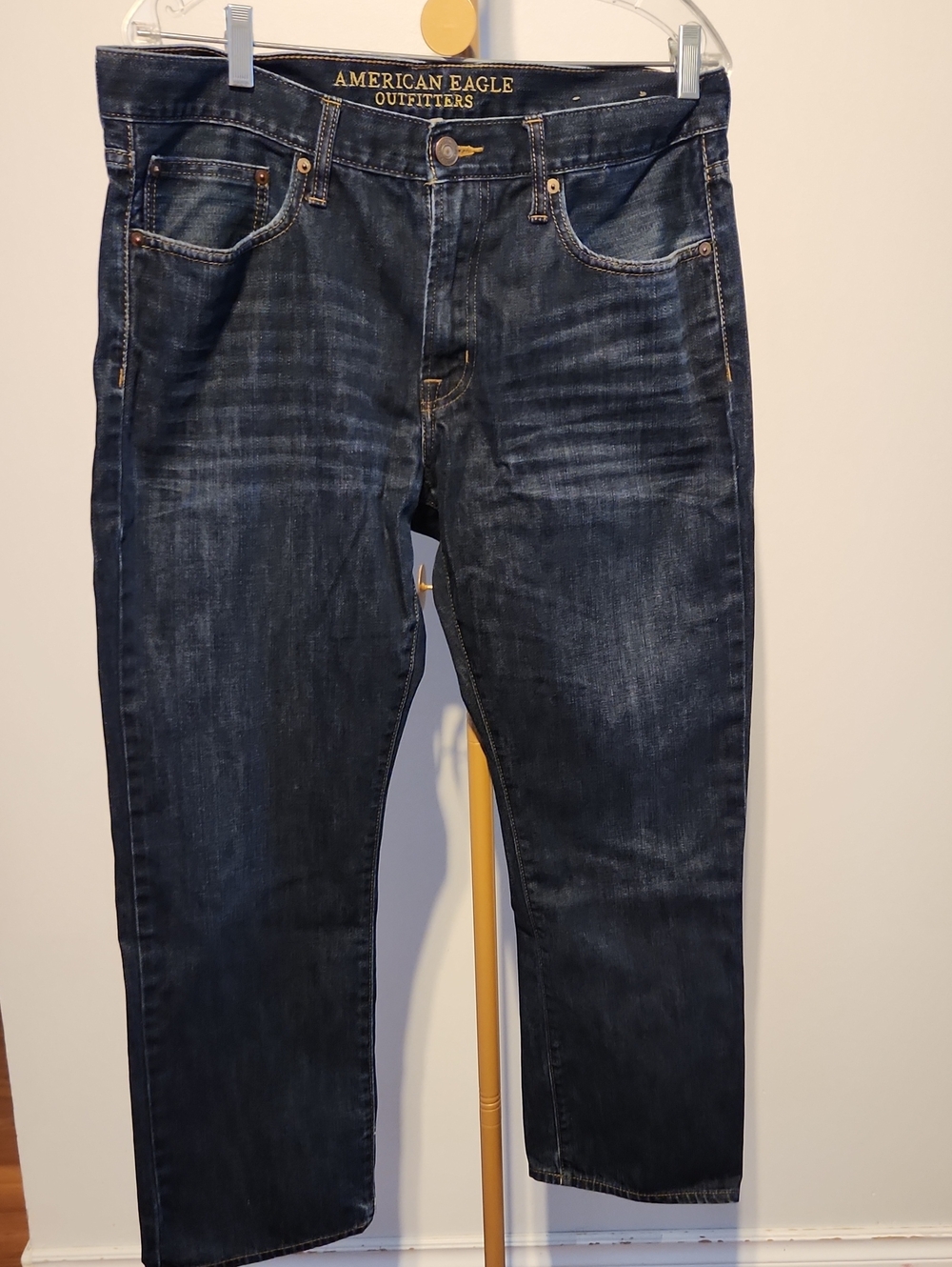 American Eagle Outfitters Men's Indigo Straight Jeans